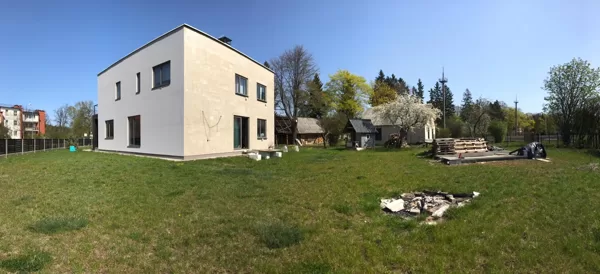 Jaunceltne bez fasādes projekta realizācijas posā